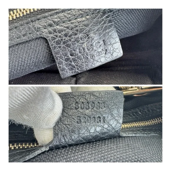 Gucci RARE Black Python SoHo Chain Tassel Shoulder Bag - Picture 15 of 16